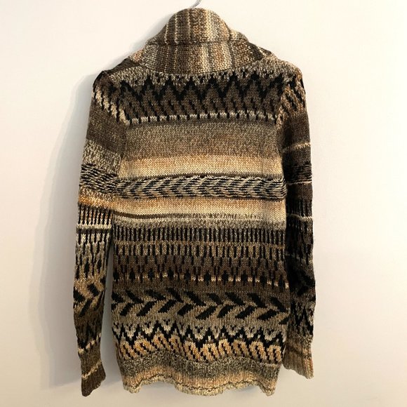 Zero Degrees Celsius Chunky Ski Lodge Cardigan Sweater - Picture 3 of 8